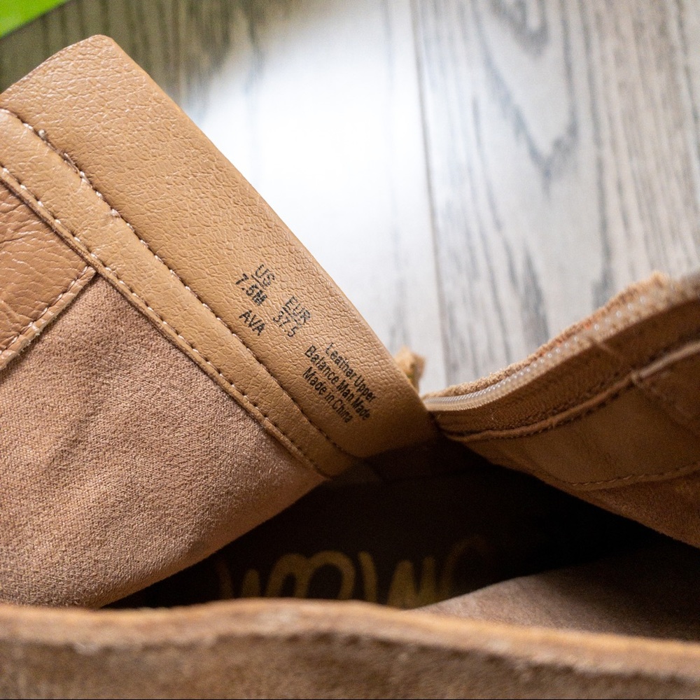 sam edelman / caramel booties - Picture 6 of 7